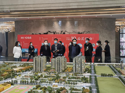 季朝副調(diào)研員督導調(diào)研高新區(qū)房地產(chǎn)企業(yè)復工復產(chǎn)和&ldquo;三送一強&rdquo;活動開展情況